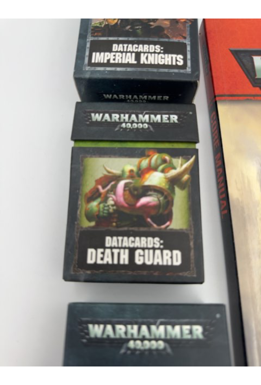 Warhammer 40.000 kort og manual